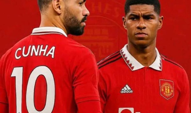 曝曼联将剥夺拉什福德10号，库尼亚有望接班！妖星暂时难转会离队