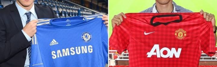 13年后蓝军遭指控！曼联拒付100万回扣签阿扎尔,1200万买香川真司