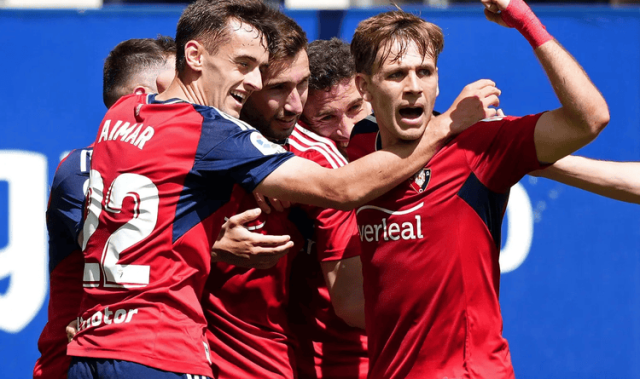 西甲前瞻：奥萨苏纳VS埃尔切 足球赛前比分预测进球数比分二串一