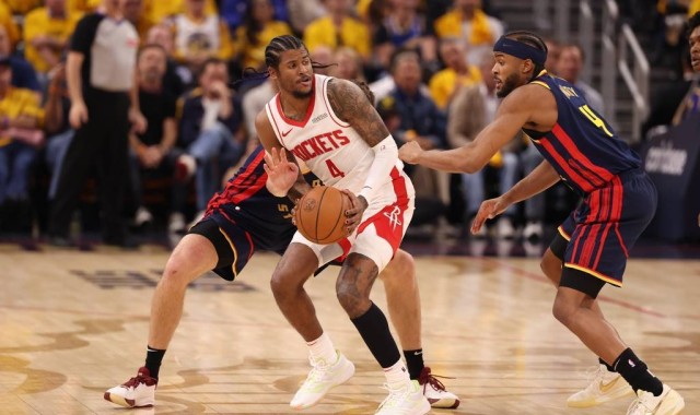 难堪大用!本轮三场败仗火箭太子场均8分 三分球14中2