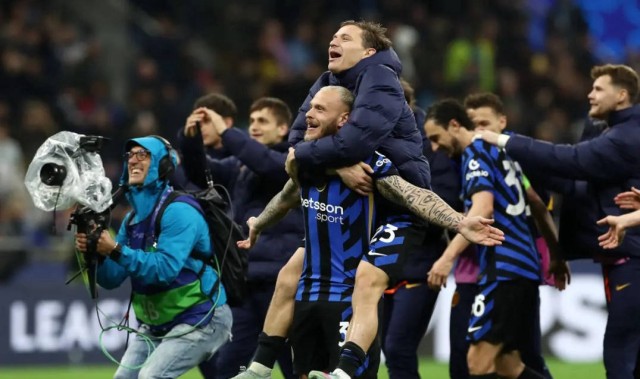 国米超越阿森纳，位居欧足联俱乐部排名榜首