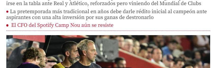 巴萨主帅告诫全队：赛季初猛冲甩开皇马！西甲90分才能夺冠