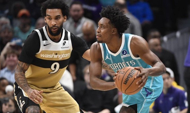 鲍尔23+9米勒20分米德尔顿16分 黄蜂胜奇才