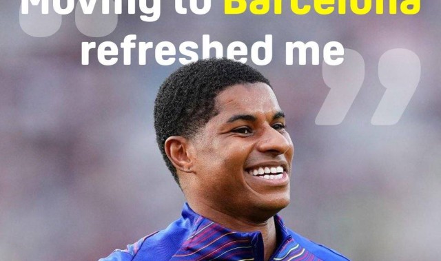 拉什福德渴望永久转会愿大幅降薪！暗讽曼联，称巴萨让他重获新生