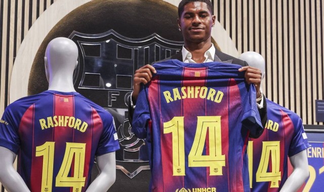 拉什福德巴萨首球震撼西甲：天生射手的西班牙征程