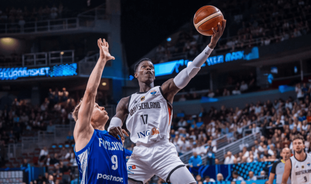 欧洲杯半决赛:施罗德26+12小瓦22分 德国降服芬兰