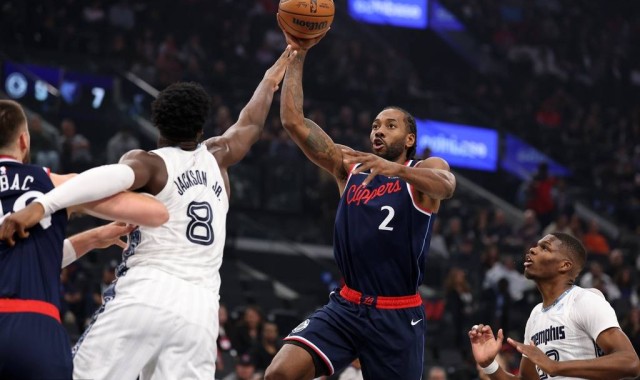 伦纳德21分哈登13+6 快船不敌灰熊遭遇4连败