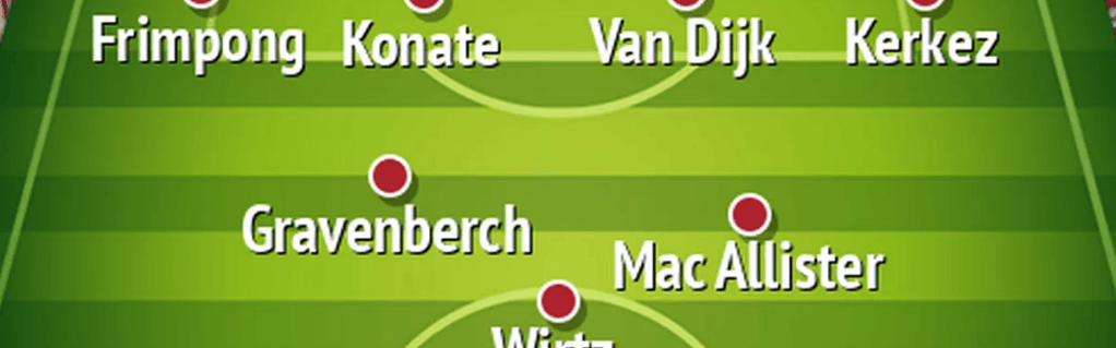 英超大结局？媒体列利物浦首发 萨拉赫+维尔茨+伊萨克